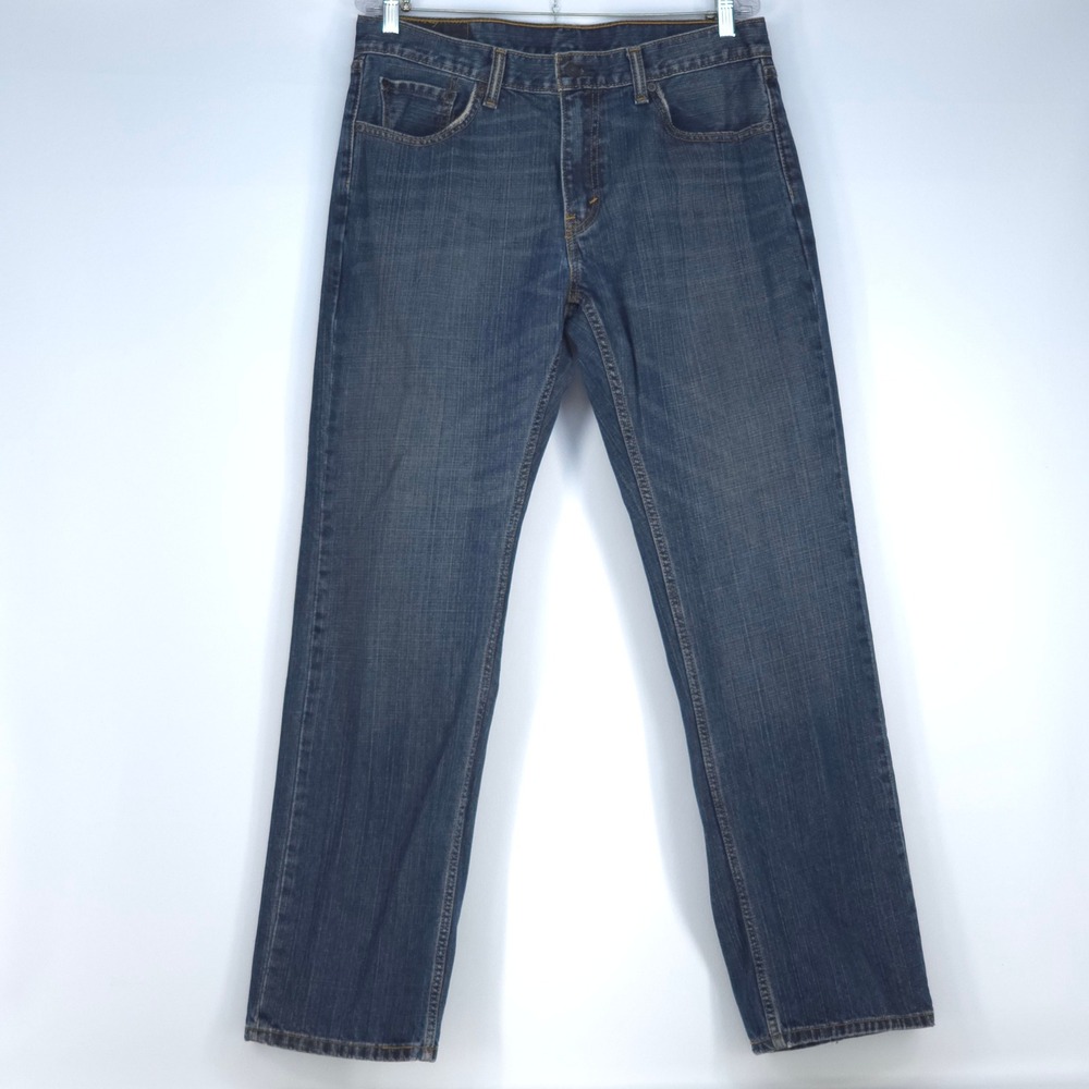 Levi's 559 Relaxed Denim Jeans Mens 34x32 Modern Straight Leg Dark Wash Workwear